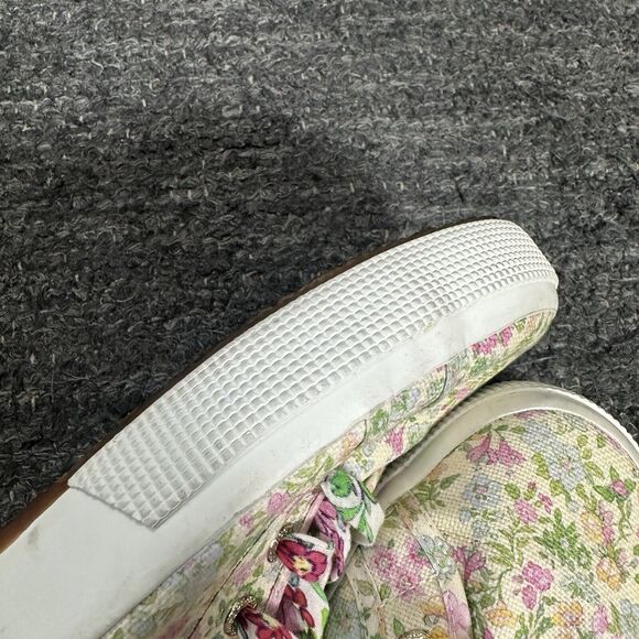 Loveshackfancy X Superga Floral High Top Sneakers Women 10.5 Floral Strawberry - Picture 8 of 16